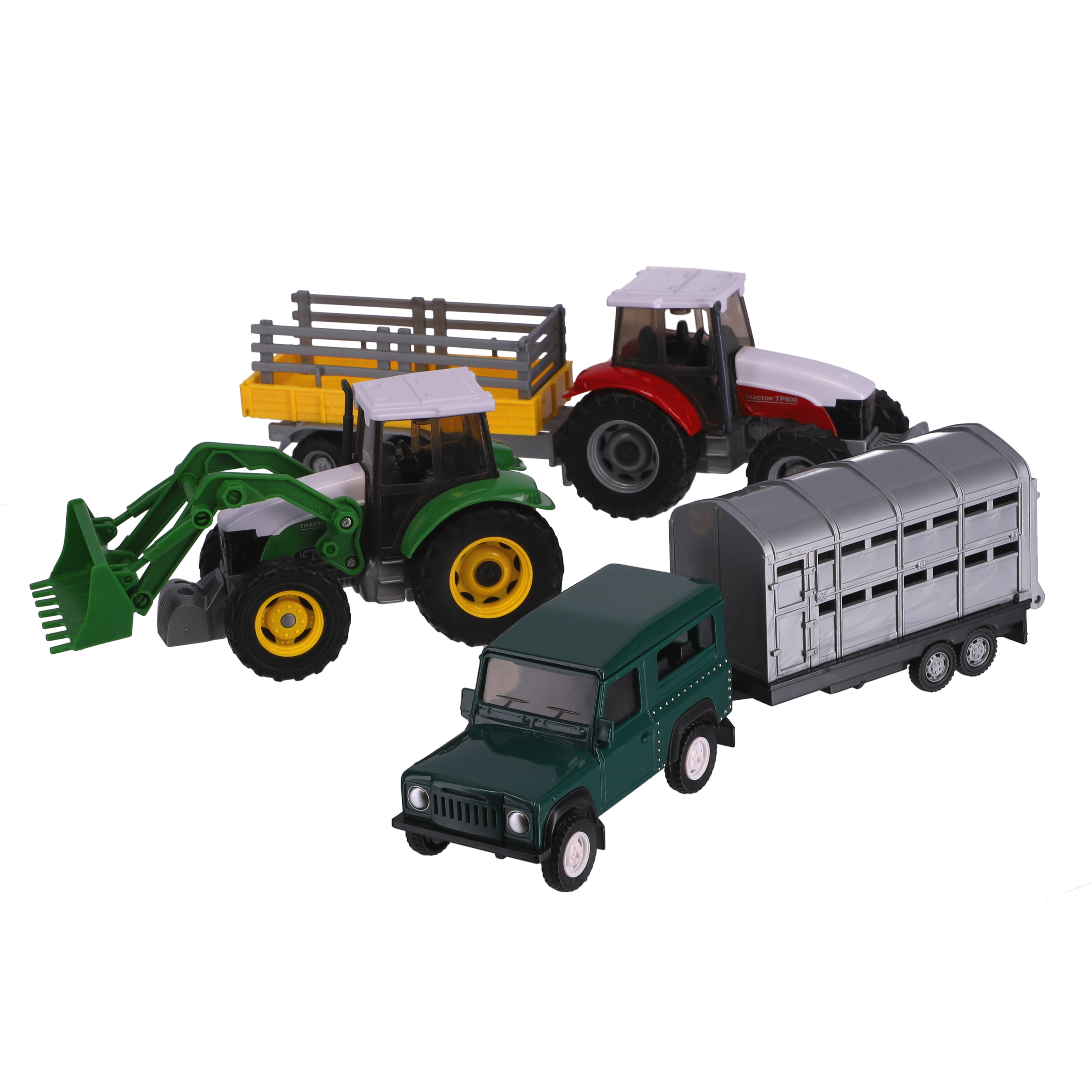 Large Farm Vehicles Set Of 3